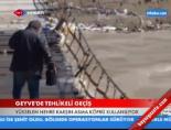 Geyve'de Tehlikeli Geçiş