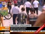 gunes isigi - Yaz Saati uygulaması Videosu