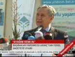 Başbakan Yardımcısı Arınç'tan yerel gazeteye uyarı Haberi  online video izle