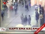 taksim - Kapkaç anı kamerada Haberi  Videosu