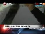Kardashian'a unlu protesto Haberi  online video izle