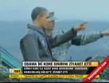 guney kore - Obama iki Kore sınırını ziyaret etti Haberi  Videosu