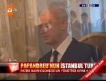yorgo papandreu - Papandreu'nun İstanbul turu Haberi  Videosu