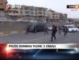 polis araci - Polise bombalı tuzak: 2 yaralı Haberi  Videosu