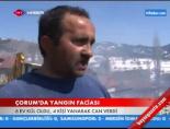 Çorum'da Yangın Faciası