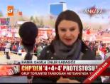 chp grup toplantisi - CHP'den '4+4+4' protestosu! Videosu