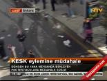 kizilay - Ve Polis Eylemcilere Müdahale Etti Videosu