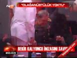 Bekir Kalyoncu imzasını savundu online video izle