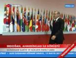 Erdoğan, Ahmedinejad İle Görüştü