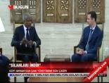 Annan'dan Esad'a: Silahları indir Haberi 