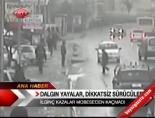 mobese kameralari - Dalgın Yayalar , Dikkatsiz Sürücüler Videosu