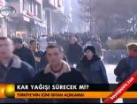 Kar yağışı sürecek mi