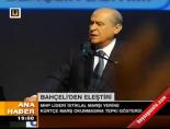 Bahçeli'den eleştiri