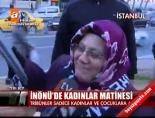 kadin taraftar - İnönü'de kadınlar matinesi Videosu