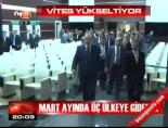 Mart ayında üç ülkeye gidecek