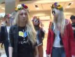 femen grubu - Ukraynalı Femen grubu İstanbul'da Videosu