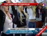 femen kizlar - 'Femen'ler İstanbul'da Videosu