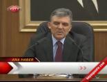 Gül'den Esed'e Net Tavır