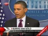 barack obama - Suriye Kan Gölü Videosu