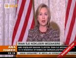 Clinton: İran ile müzakereler 13-14 Nisan'da online video izle