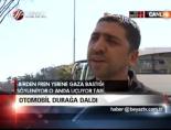 istinye - Otomobil Durağa Daldı Videosu