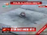 Oyun hastanede bitti