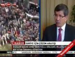 ahmet davutoglu - Suriye İçin Çözüm Arayışı Videosu
