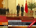 pekin - Başbakan Çin'de Videosu