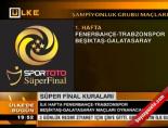 super final - Süper Final kuraları çekildi Videosu