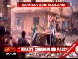 Şam'dan ağır suçlama