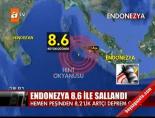 endonezya - Endonezya 8,6 ile sallandı Videosu