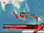 endonezya - Endonezya'da 8,6'lık deprem Videosu