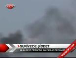 derae - Humus ve Derae'de Çatışmalar Sürüyor Videosu