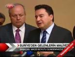 ali babacan - Suriye'den Gelenlerin Maliyetleri Videosu