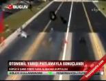yaris arabasi - Otomobil yarışı patlamayla sonuçlandı Videosu