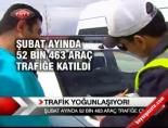 arac sayisi - Şubat Ayında 52 Bin 463 Araç  Trafiğe Çıktı Videosu