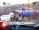 İki Tren Çarpıştı; 15 Yaralı online video izle