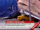 siddetli ruzgar - İstanbul'u fırtına vurdu Videosu