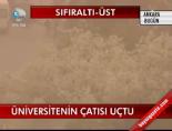 gazi universitesi - Üniversite'nin Çatışı Uçtu Videosu