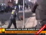 danimarka - Danimarka'da islam karşıtı gösteri Videosu