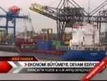 ihracat rakamlari - Ekonomi Büyümeye Devam Ediyor Videosu