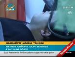 Marmaris'te marina yangını
