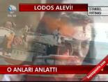 tekne yangini - O anları anlattı Videosu