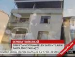 Simav'da 200'e yakın sarsıntı