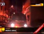 İzmir'de yangın paniği