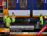 tren kazasi - Hollanda'da tren kazası Videosu