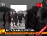 Rusya'da ağaç protestosu