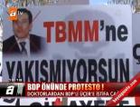 ozdal ucer - BDP önünde protesto! Videosu