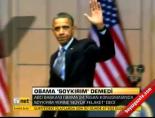 Obama ''Soykırım'' demedi online video izle