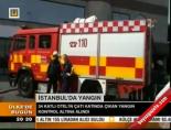 İstanbul'da gökdelen yangını online video izle